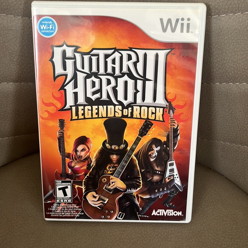 Nintendo Wii games - Outdoor Challenge and Dance Dance Revolution, Guitar Hero 3 - Picture 3 of 4
